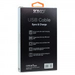 Wholesale iPhone IOS Lightning 2.1A Strong Nylon USB Cable 3FT (White)